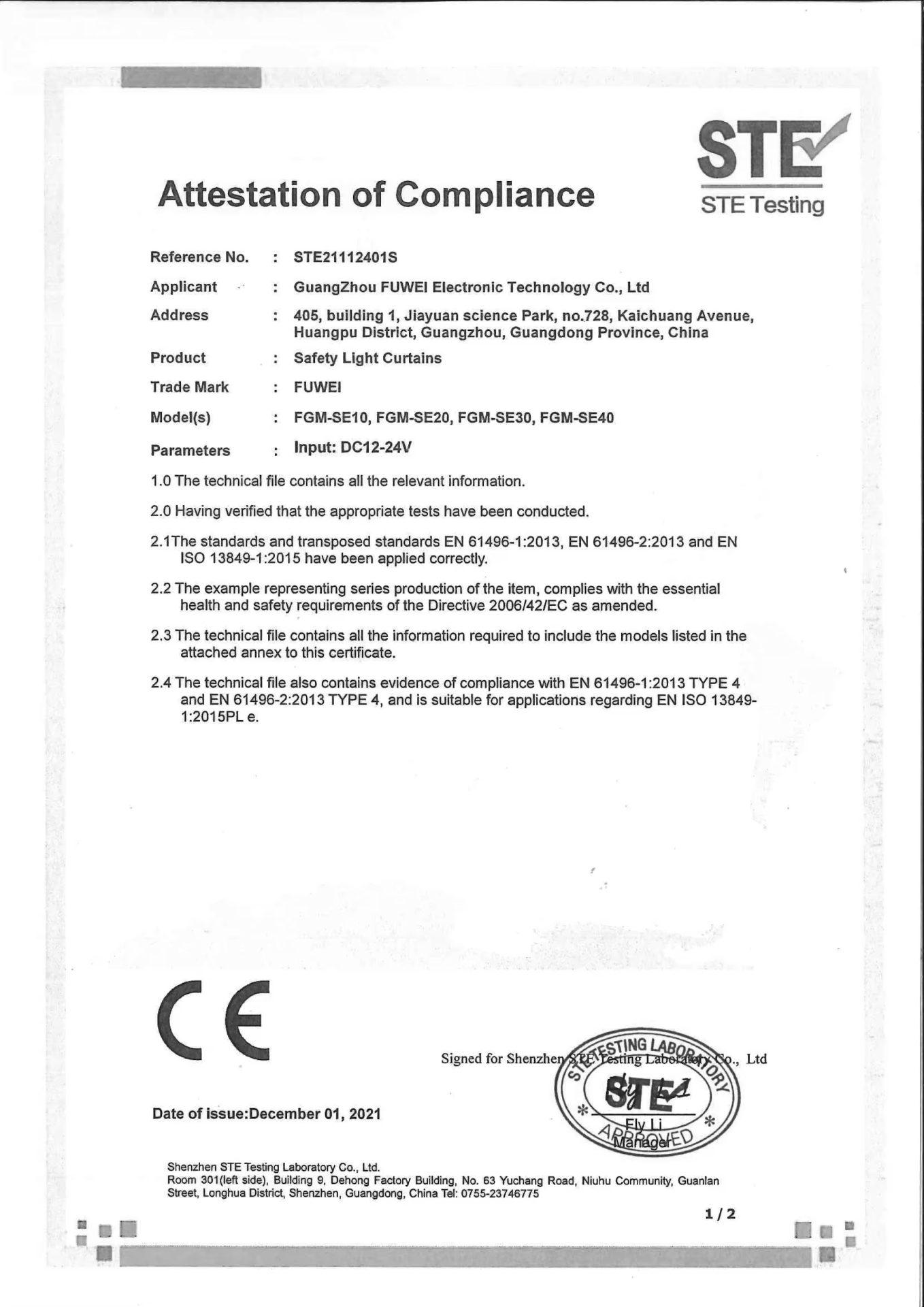 CE