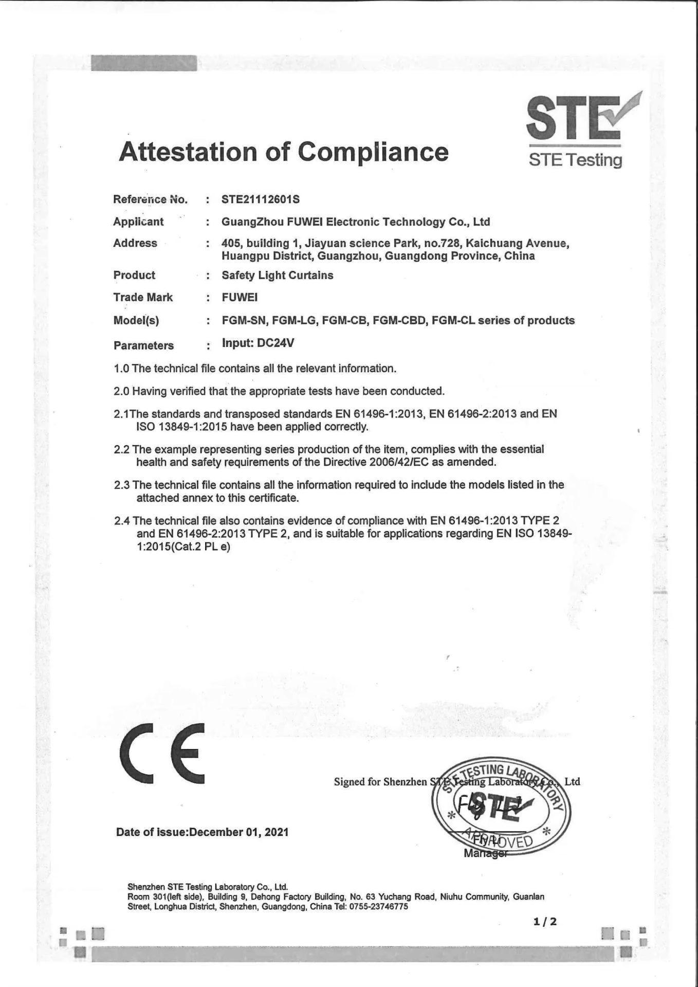 CE