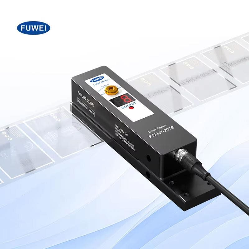 Optical Capacitive Label Sensor for Silver Stamping and Transparency Detection in Labeling Machines