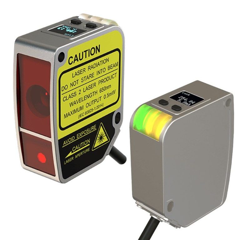 Laser Displacement Sensor 0.01mm Measurement Precision for Flatness Thickness 15mm Measuring