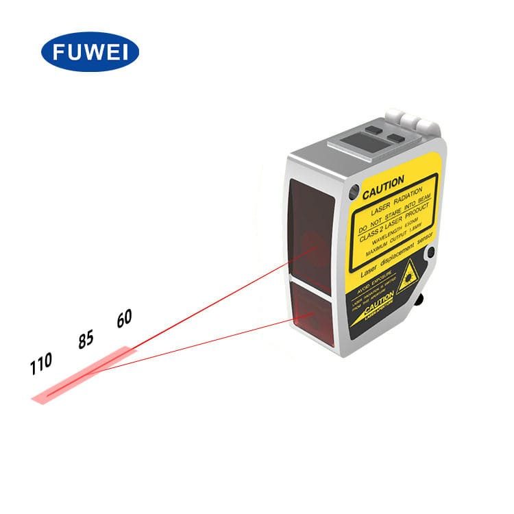 OLED Digital Display Laser Displacement Distance Sensor Analog 4-20mA Product Optical Sensors