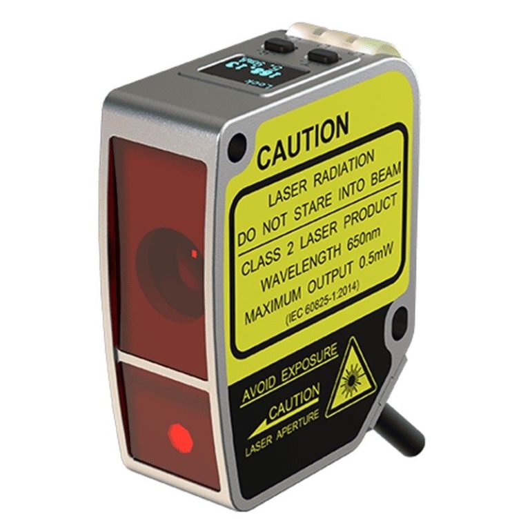 High Accuracy 0.01mm Analog 4-20mA OLED Digital Display Laser Displacement Sensor Measuring Range 80-500mm