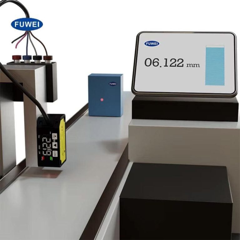High Precision FSD22-400N-UI CMOS Laser Distance Ranging Sensor 0.01mm Accuracy Optical Sensor