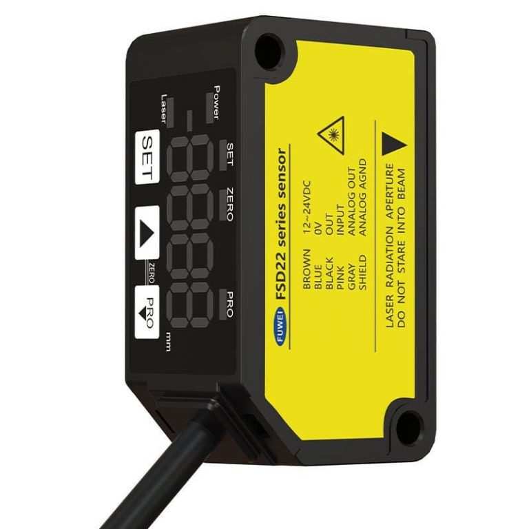 CMOS Optical Displacement Switch Accuracy 0.01mm Laser Distance Sensor