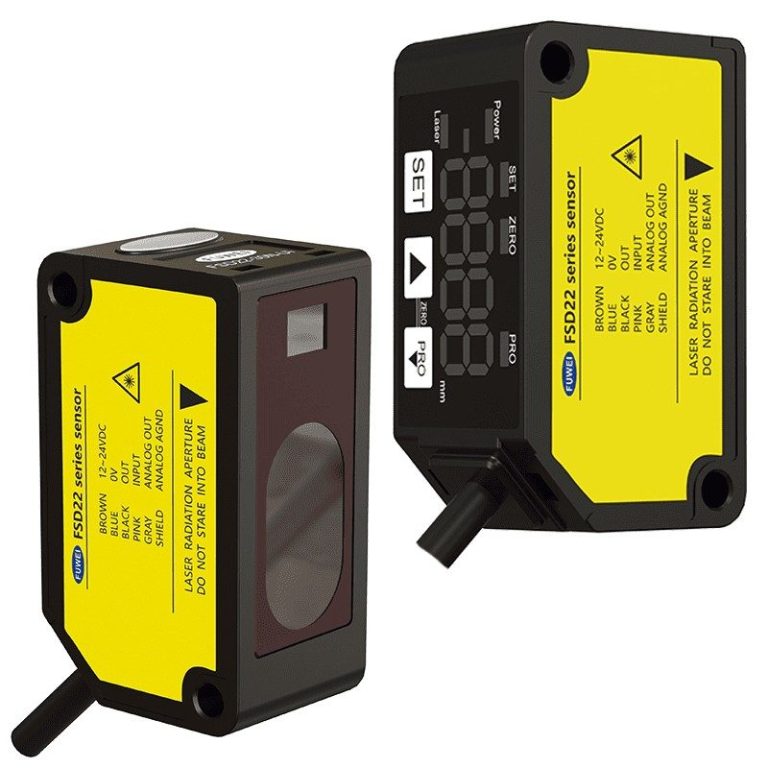 High Accuracy Analog 4~20 MA Laser Displacement Sensor 0.01mm Measuring Range 200mm Optical Sensor