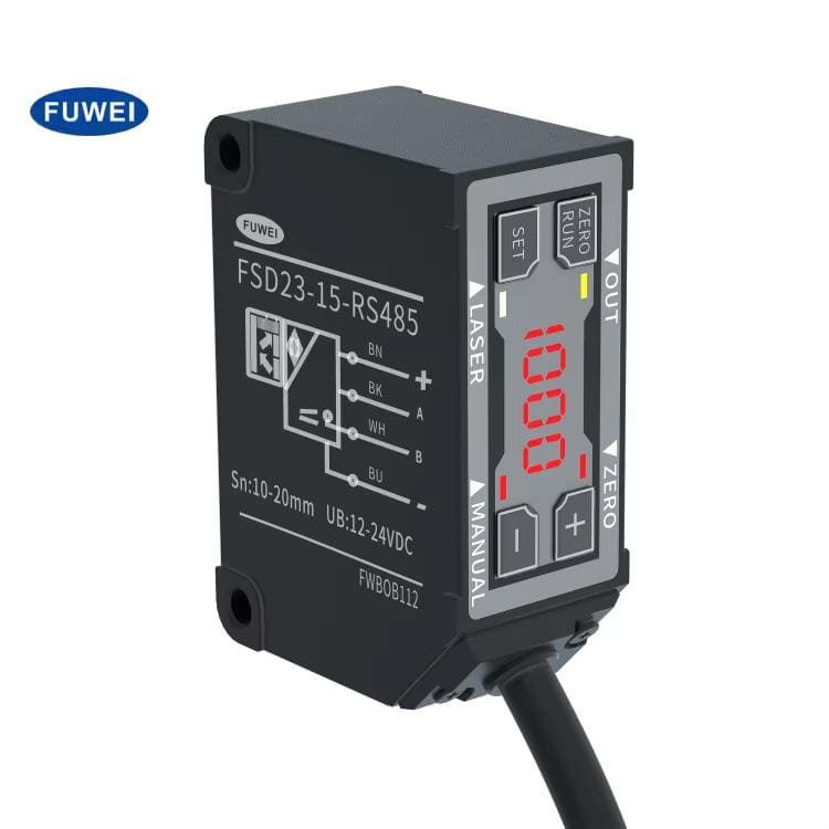 High-Precision Aluminum Laser Distance Sensor Position Angle Linear Measuring Sensor