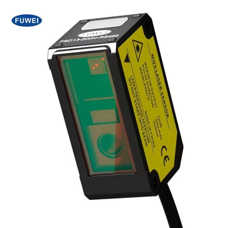 High Precision FSD13 Laser Displacement Sensor 0.005 Measuring Distance RS485 for Optical Thickness Height Measurement