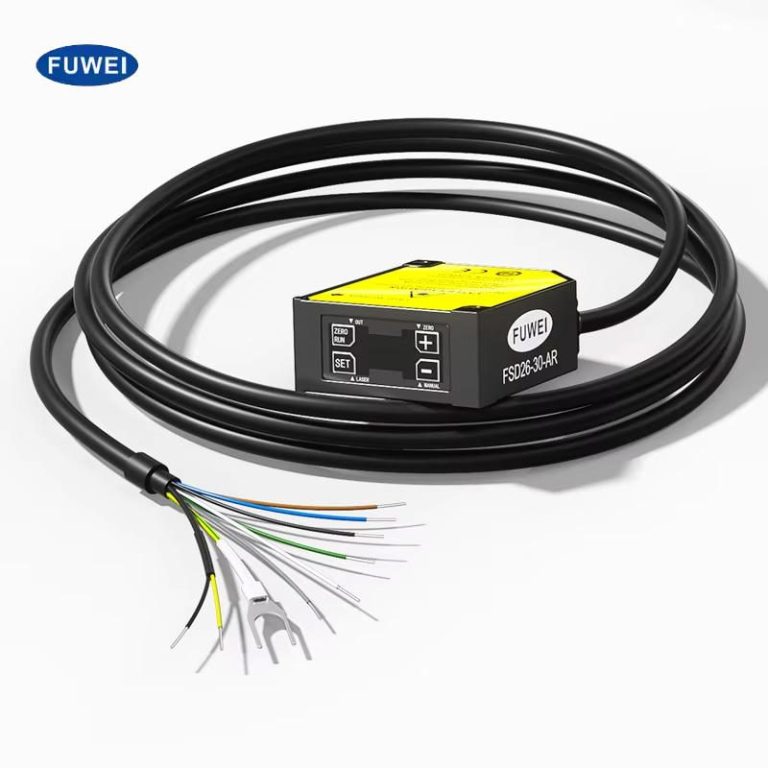 Laser Distance Sensor Optical Inductive Thickness Measurement with High Low Detection RS485