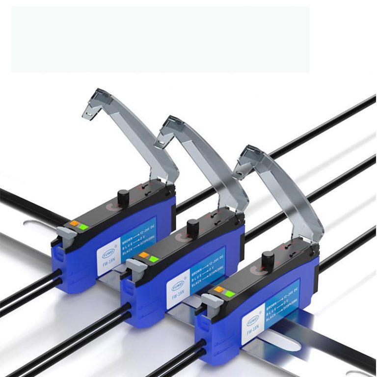 Laser Encoder with Beam Infrared Sensor and Fiber Optic Amplifier Optical Sensors Product