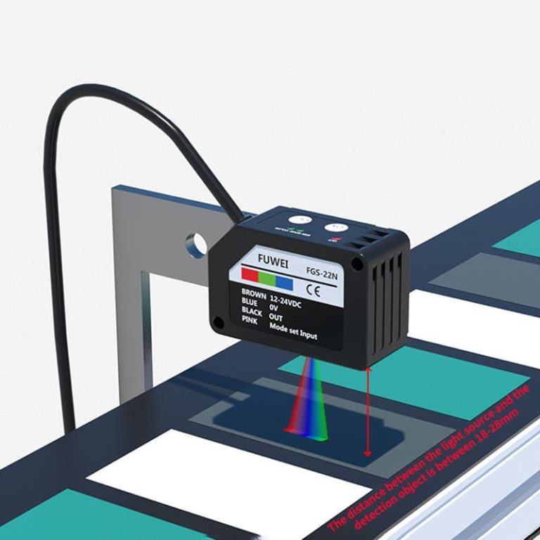 Color Identification Photoelectric Sensor Color Correction Photoelectric Switch RGB Color Sensor