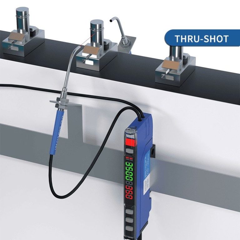 90 Degree Elbow Diffuse M3M4M6 Probe Fiber Optic Amplifier Sensor Proximity Sensors