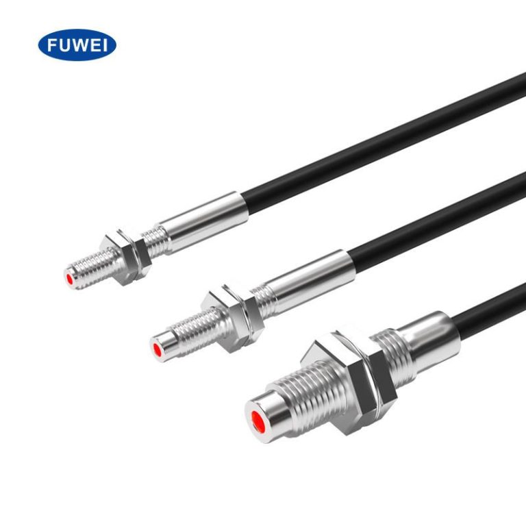 High-Temperature Optical Fiber Sensor Probe 200℃ Durable FWGR-610H Reflective Through-Beam Amplifier Optical Sensors