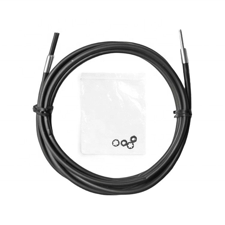 High Temperature Optical Fiber Sensor Probe 200 Degrees Induction Reflection Amplifier Durable Durable Optical Sensor