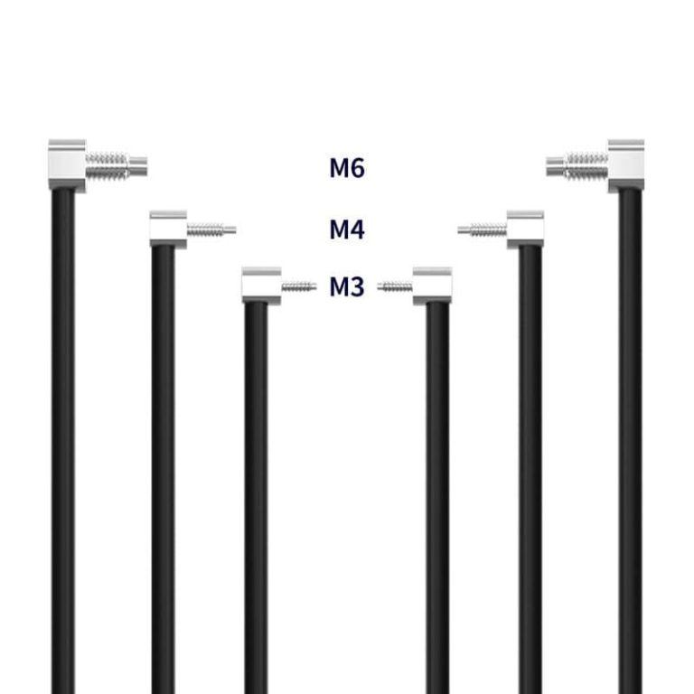 M6 Digital Transmission Fiber Optic Sensor 200 Degree High Temperature Resistant Optical Cable