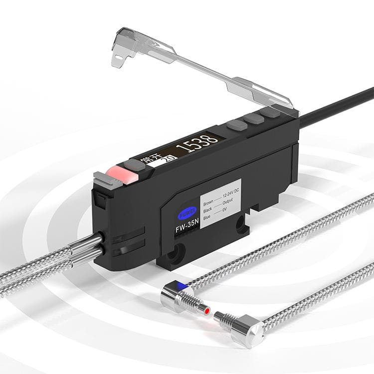 350 Degree High Temperature Fiber Optic Cable Digital Transmission Sensor Angle Linear Position Measuring