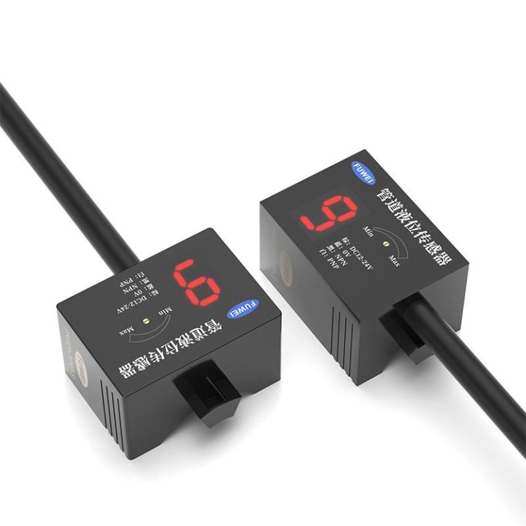 Liquid Level Sensor High Low Level Detection for 6-13mm Applicable Pipe Diameter Capacitor Tube Pipe Level Sensor