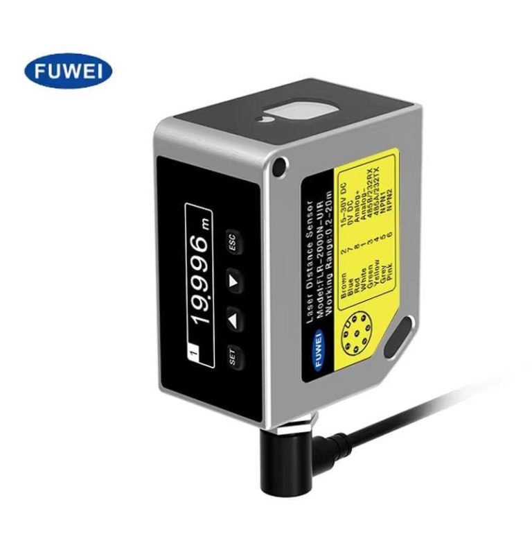 Industrial High Precision RS485 Laser Distance Sensor Optical 100 Meters Long Range TOF Photoelectric Switch