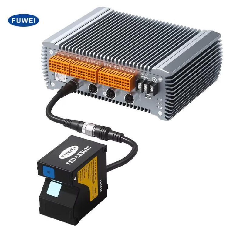 High-Precision FSD-LK Series Optical Sensor Laser Displacement Sensor with Network Port (TCP/IP) RS232 Controller
