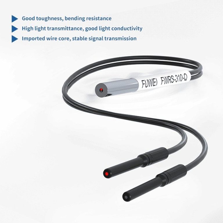 Counter Side Output Light Sensor Fiber Optic Sensor with Side View Probe