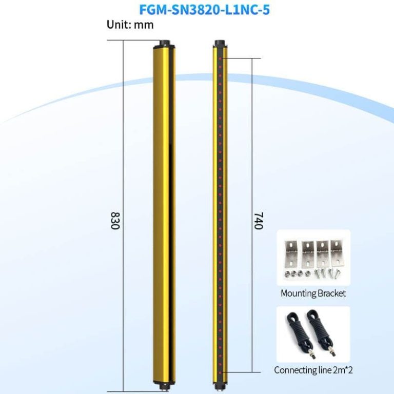 Infrared Optoelectronic Protection Device Photoelectric Sensor for Detection Stamping Machine Safety Light