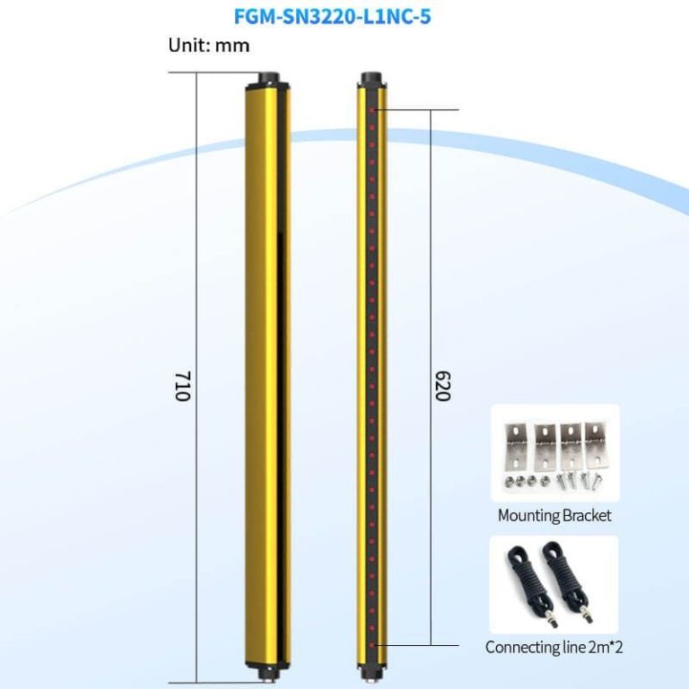 Infrared Optoelectronic Protection Device Photoelectric Sensor for Detection Stamping Machine Safety Light