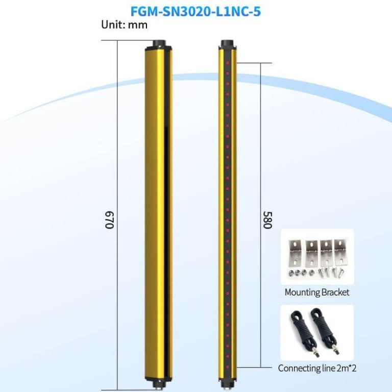 Infrared Optoelectronic Protection Device Photoelectric Sensor for Detection Stamping Machine Safety Light
