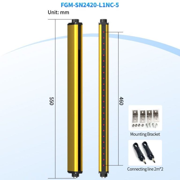 Photoelectric Sensor Infrared Optoelectronic Protection Device Safety Light Curtain for Detection Machine