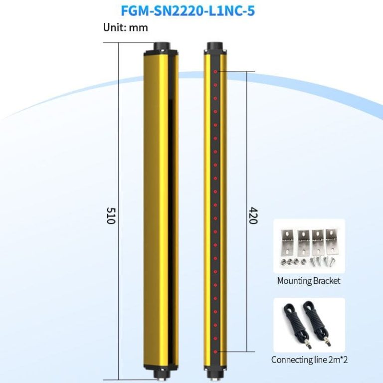 Infrared Optoelectronic Protection Device Detection Sensor Stamping Machine with Safety Light Curtain Sensor
