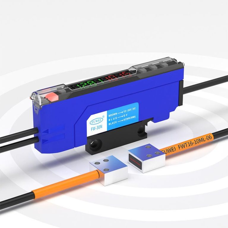 Fiber Optic Sensor Adapts to Any Brand Amplifier Coaxial Fiber Optic Sensor