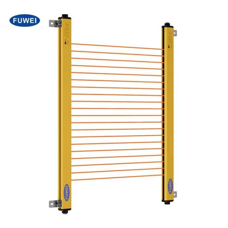 0mm pitch 16 18 20beam Safety NPN PNP Safety Light Curtains Barrier Sensor For Small Size Equipment Laser Fence Sensor