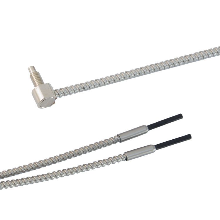 Optical Sensor High Temperature Resistance 350 Degree Diffuse Reflection Right Angle Detection