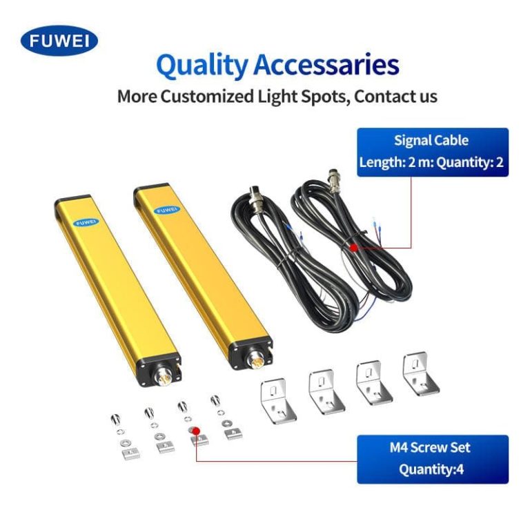 Photoelectric Sensor 10 Infrared Barriers for Machine Protection and Safety Light Curtains